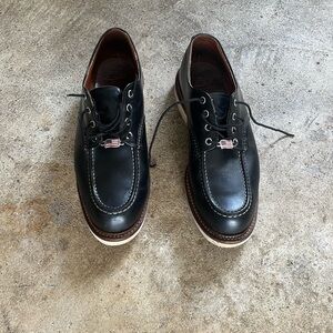 Black Leather Men's Shoes